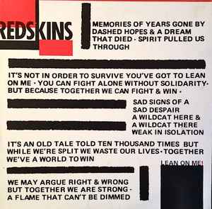 Lean On Me! - Redskins