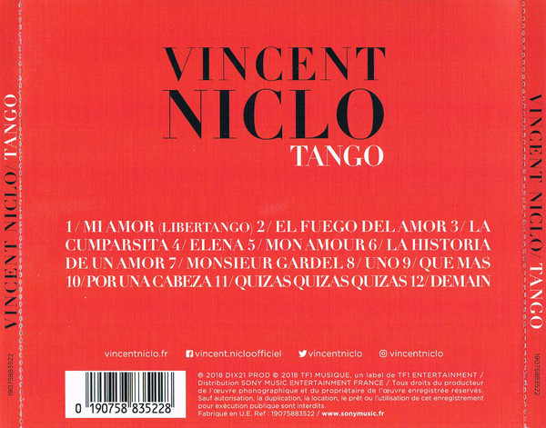 last ned album Vincent Niclo - Tango