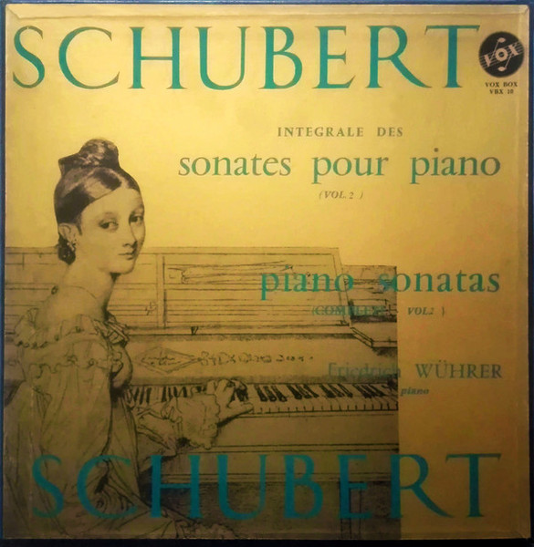 Schubert Sonates pour piano