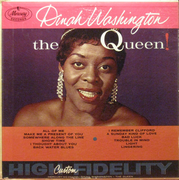 Dinah Washington – The Queen (1959, Vinyl) - Discogs