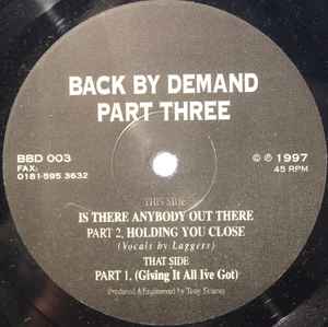 Back By Demand - Part Three album cover