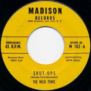 The Wild Tones - Shut-Ups / The Martian Band