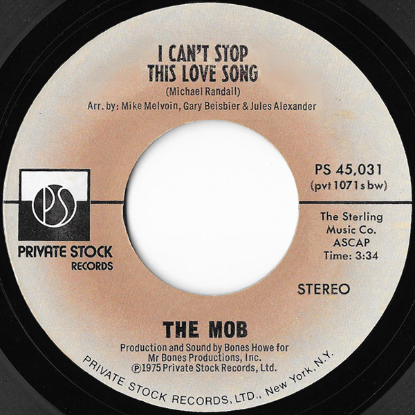 ladda ner album The Mob - I Cant Stop This Love Song Hot Music