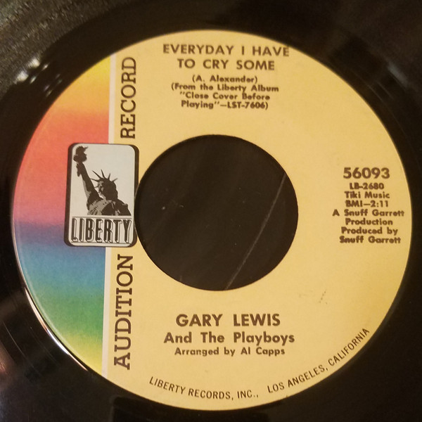 Album herunterladen Gary Lewis & The Playboys - Mister Memory Everyday I Have To Cry Some