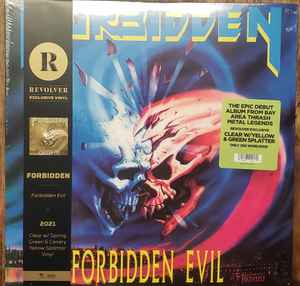 Forbidden – Twisted Into Form (2021, Clear w/ Green/Yellow Swirl