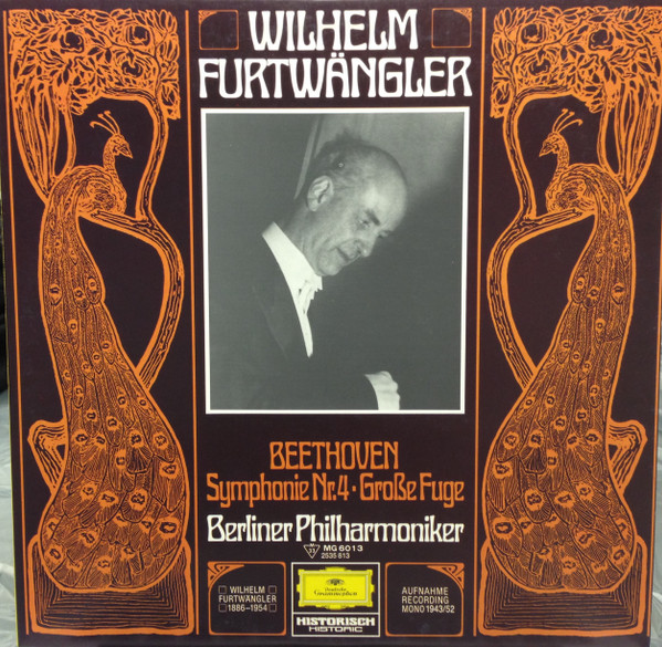 ladda ner album Wilhelm Furtwängler - Symphonie Nr 4 Große Fuge