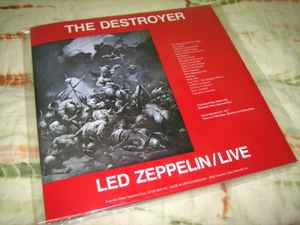 Led Zeppelin – The Destroyer (2000, mini LP, LP size cover, CD