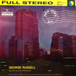 George Russell And His Orchestra – New York, N.Y. (2021, Gatefold 