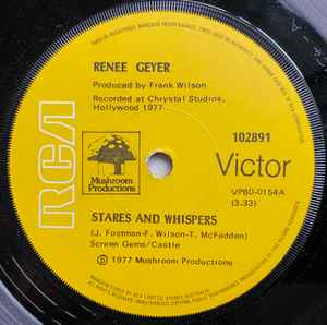 Renee Geyer - Stares And Whispers album cover