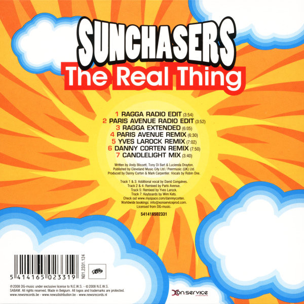 lataa albumi Sunchasers - The Real Thing