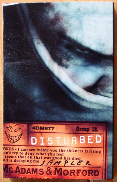 Disturbed – The Sickness – 2000 - Giant Records 9 24738-2 GOOD CD!!!