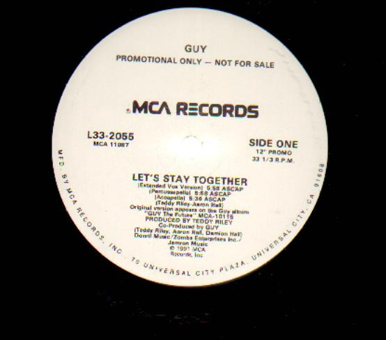 Guy – Let's Stay Together (1991, Vinyl) - Discogs