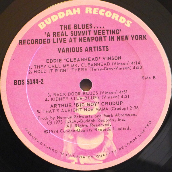 Various - The Blues... "A Real Summit Meeting" | Buddah Records (BDS 5144-2) - 6