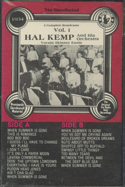 Hal Kemp And His Orchestra – The Uncollected Hal Kemp And His