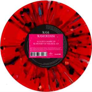 firma aprender manejo Ram Di Dam – Leave A Mark (2011, Red Splatter, Vinyl) - Discogs