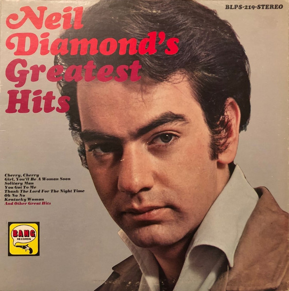 Neil Diamond – Neil Diamond's Greatest Hits (1968, Vinyl) - Discogs