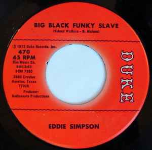 Eddie Simpson - Big Black Funky Slave album cover