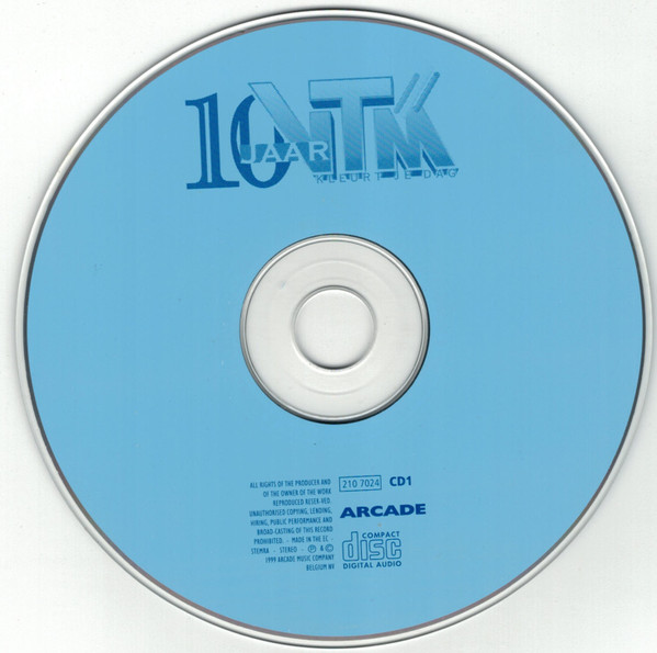 télécharger l'album Various - 10 Jaar VTM 100 Nummer 1 Hits Tien Om Te Zien 8999