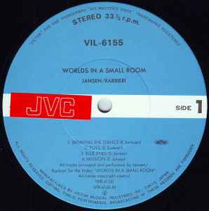Jansen / Barbieri – Worlds In A Small Room (1985, Vinyl) - Discogs