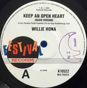 Willie Hona - Keep An Open Heart album cover