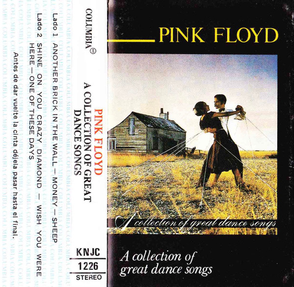 Pink Floyd - A Collection Of Great Dance Songs Cassette Tape