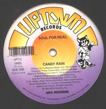 Soul For Real – Candy Rain (1994, CD) - Discogs