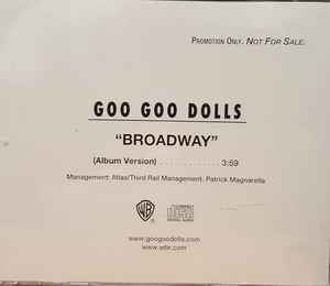 Broadway (CD, Single, Promo) for sale