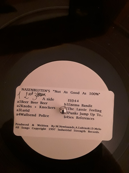 Nasenbluten – Not As Good As 100% No Soul Guaranteed EP (1997