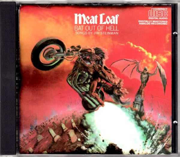 MEAT LOAF/DOUBLE CD GOLD DISC DISPLAY/LTD EDITION/COA/BAT OUT OF HELL & BAT OUT OF HELL II 