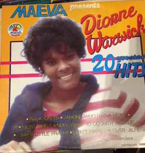 Dionne Warwick - 20 Greatest Hits album cover