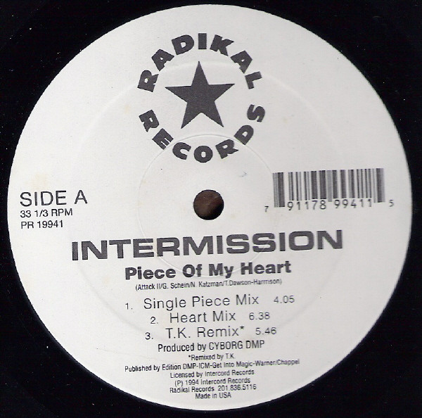 Piece Of My Heart - Intermission - Álbum - VAGALUME