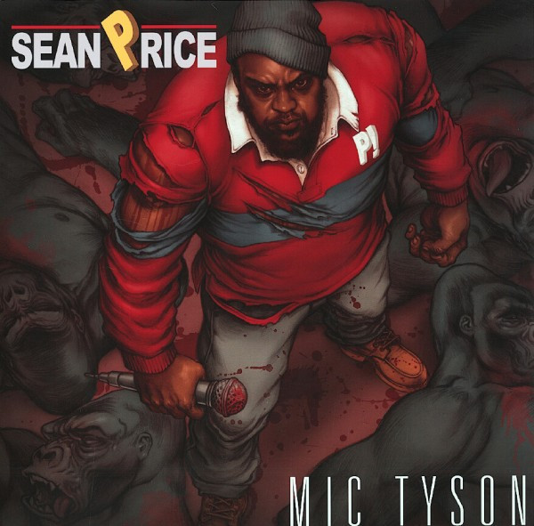 Sean Price – Mic Tyson (2013, Clear with Red Splatter, Vinyl