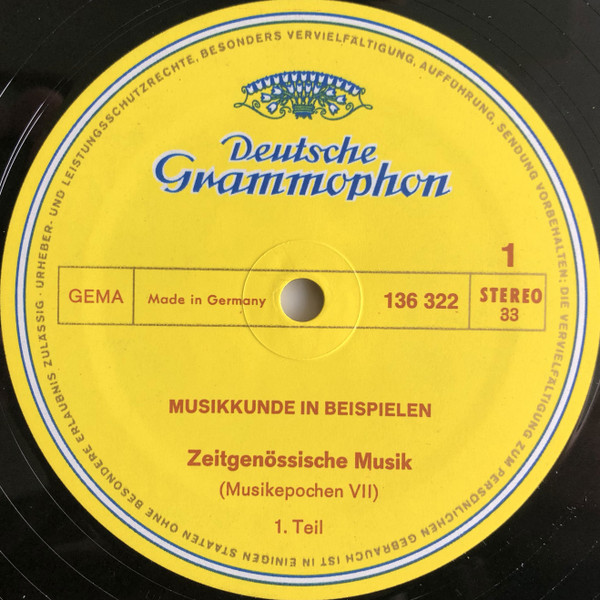 ladda ner album Various - Zeitgenössische Musik Musikepochen VII