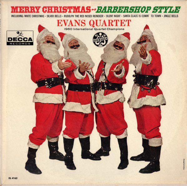 descargar álbum Evans Quartet - Merry Christmas Barbershop Style