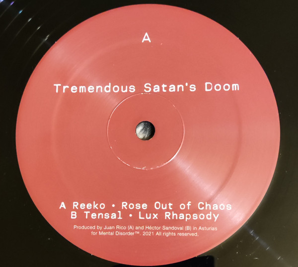 Reeko / Tensal - Tremendous Satan's Doom | Mental Disorder (MD25) - main