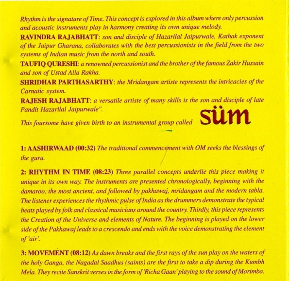 descargar álbum Süm - Cultures Of Rhythm