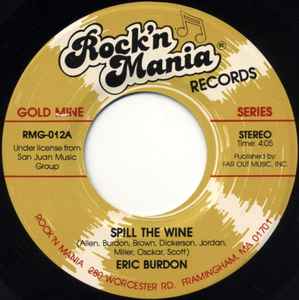 Eric Burdon - Spill The Wine / The Lovelight album cover