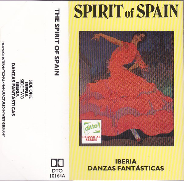 baixar álbum Albeniz, Turina, The Paris Conservatoire Orchestra, Ataulfo Argenta - The Spirit Of Spain Iberia Danzas Fantásticas