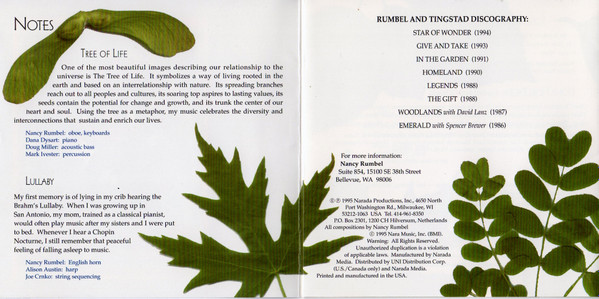 Album herunterladen Nancy Rumbel - Notes From The Tree Of Life