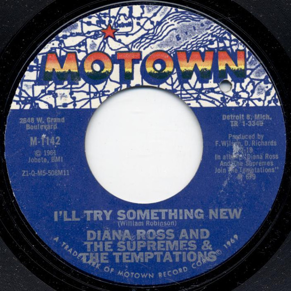 lataa albumi Diana Ross And The Supremes & The Temptations - Ill Try Something New The Way You Do The Things You Do