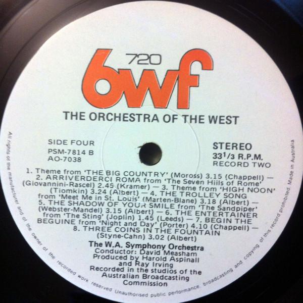 baixar álbum The West Australian Symphony Orchestra - The Orchestra Of The West