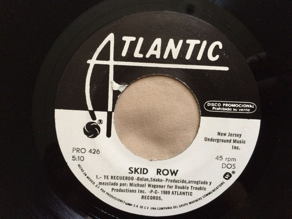 last ned album Skid Row - Te Recuerdo