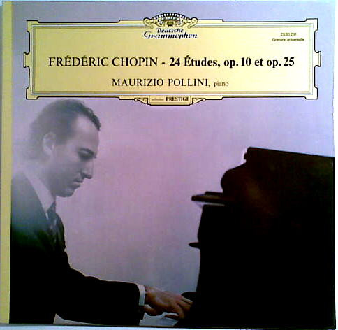 Chopin.24 etudes op.10 et po.25 ( pochette ouvrante 3 volets ) by Maurizio  Pollini, LP with musicolor - Ref:115428582