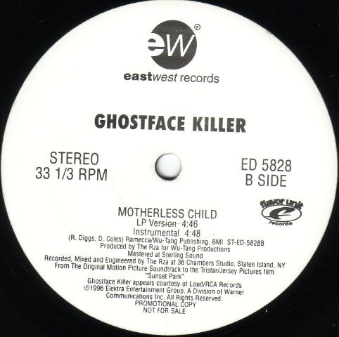 baixar álbum Ghostface Killer - Motherless Child