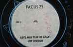 Cover of Love Will Tear Us Apart, 1981, Acetate