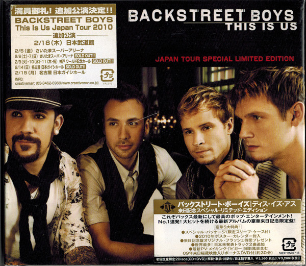 Backstreet Boys – This Is Us (2010, CD) - Discogs