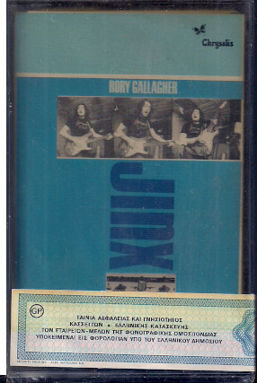 Rory Gallagher – Jinx (1982, Cassette) - Discogs
