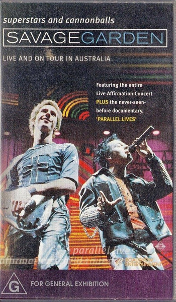 Savage Garden - Superstars And Cannonballs (Live And On Tour In Australia)  | Releases | Discogs