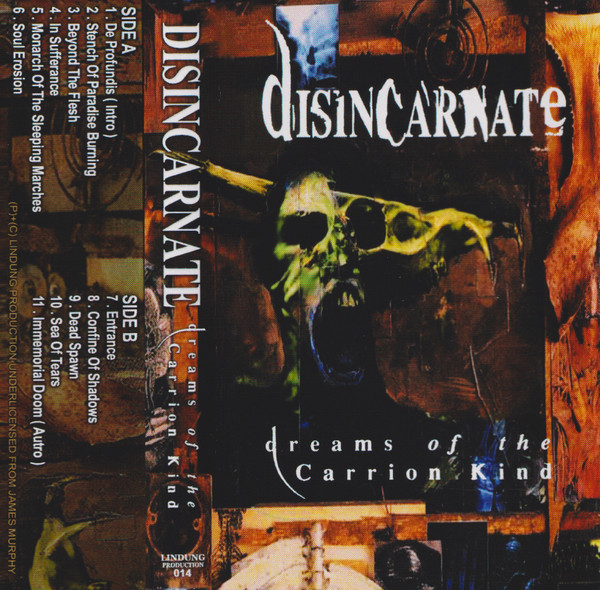 Disincarnate - Dreams Of The Carrion Kind | Releases | Discogs