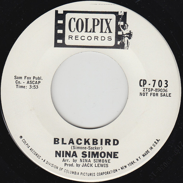 Nina Simone – Blackbird (1963, Vinyl) - Discogs